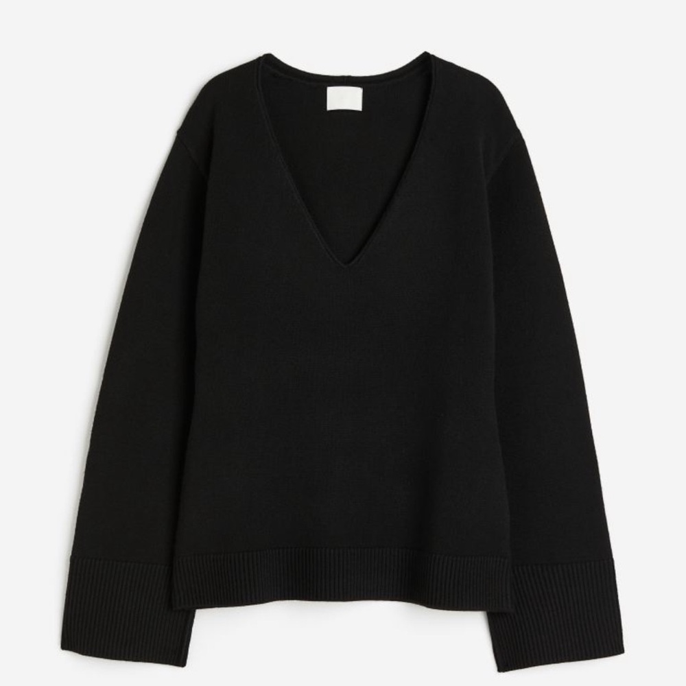V-neck sweater